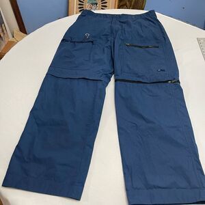 Corniche Men’s Blue Cargo Convertible Pants size 40 X 33